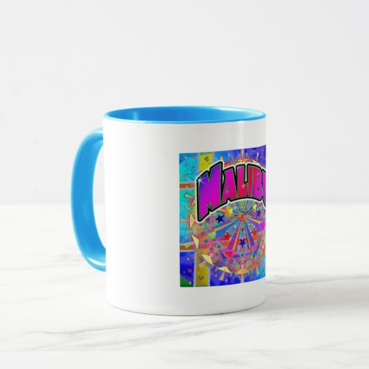 Malibu Cosmic Unity Mug Tasse (Vorderseite Links)