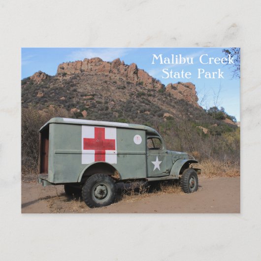 Malibu Creek Staat Park Postcard! Postkarte (Vorderseite)