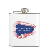 Malibu Creek Staat Park Rockner Flachmann (Vorderseite)