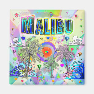 Malibu Deep Dream Magnet