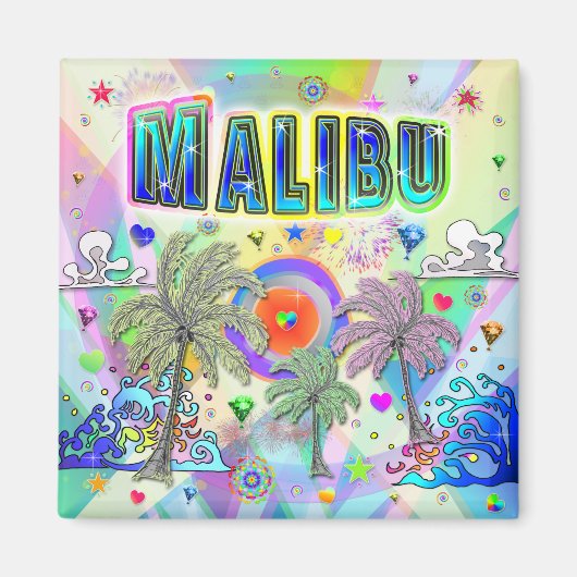 Malibu Deep Dream Magnet (Vorne)
