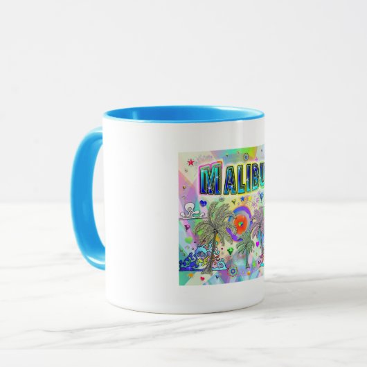 Malibu Deep Dream Tasse (Vorderseite Links)