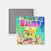 Malibu Epoch Hour Magnet (Vorderseite/Rückseite)