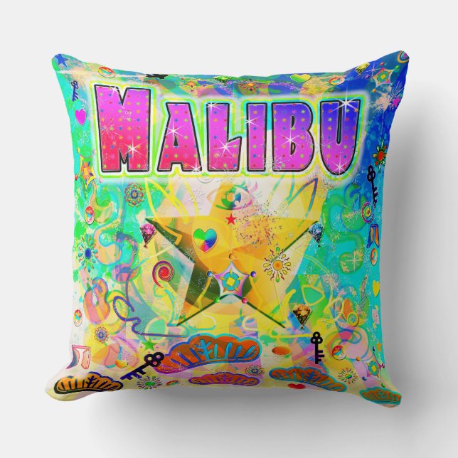 Malibu Epoch Hour Pillow Kissen (Vorderseite)
