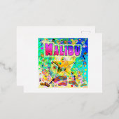 Malibu Epoch Hour Postkarte (Vorderseite/Rückseite)