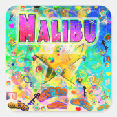 Malibu Epoch Hour Sticker (Vorderseite)
