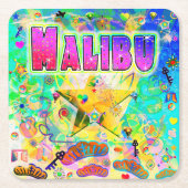 Malibu Epoch Hour Untersetzer (Vorderseite)