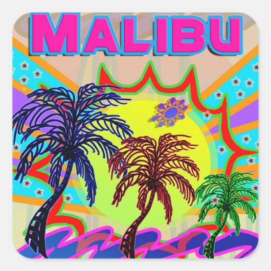 Malibu Eternal Sticker (Vorderseite)