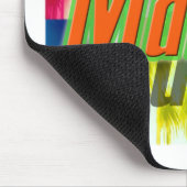 "Malibu" Farbenfrohe Palmen-Mauspad Mousepad (Ecke)
