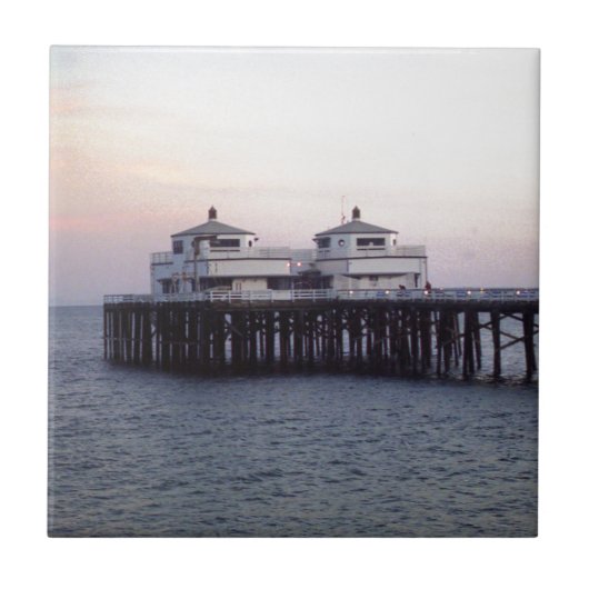 Malibu Fishing Pier Fliese (Vorderseite)