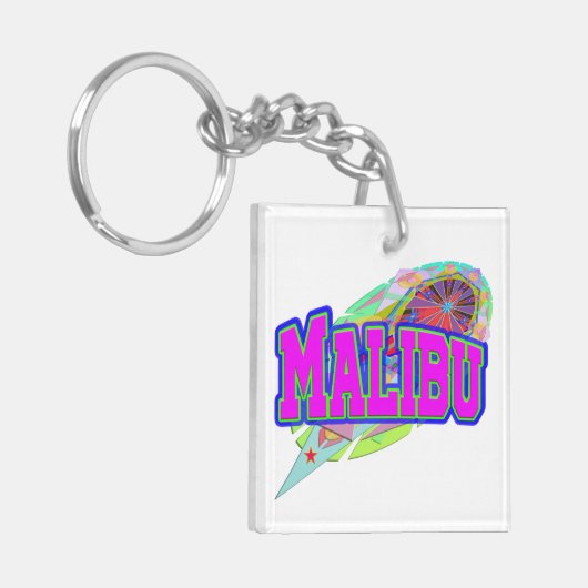 Malibu Future Schlüsselanhänger (Vorderseite links)