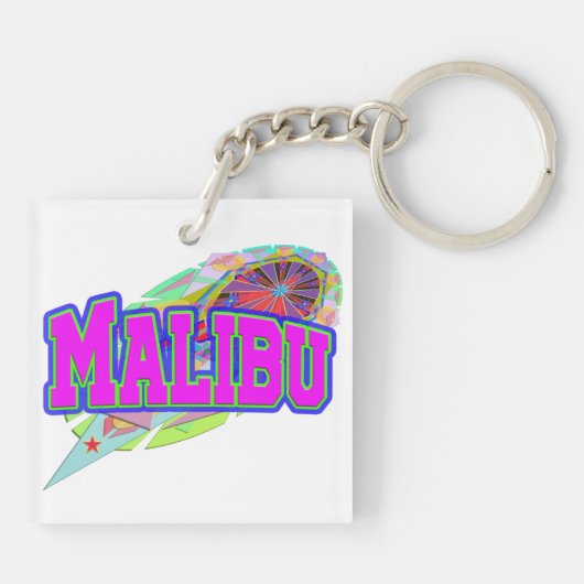 Malibu Future Schlüsselanhänger (Rückseite)