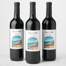 Malibu Gastgeschenk Hochzeit Personalisiert