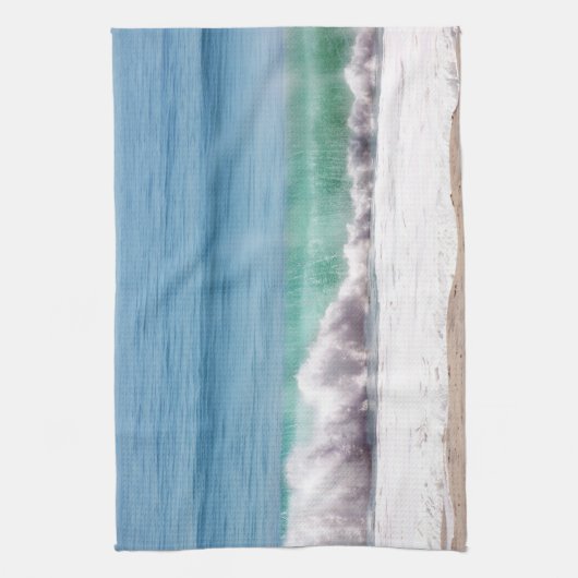 Malibu Gem Breaking Wave Tee Handtuch (Vertikal)