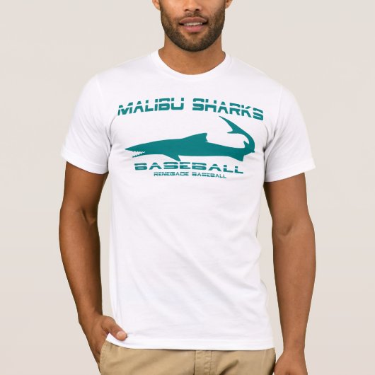 Malibu-Haifische T-Shirt (Vorderseite)