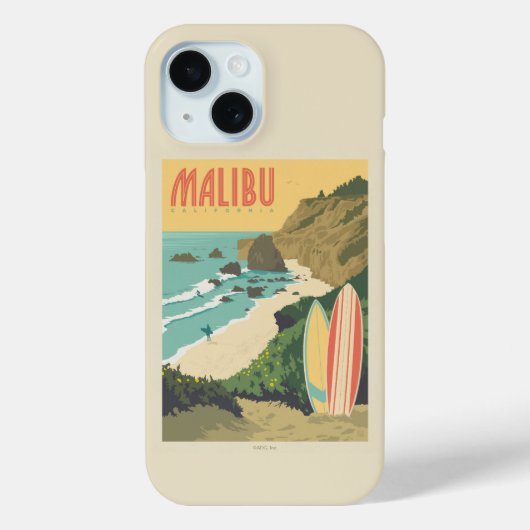 Malibu, Kalifornien Case-Mate iPhone Hülle (Rückseite)