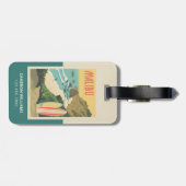 Malibu, Kalifornien Gepäckanhänger (Rückseite horizontal)