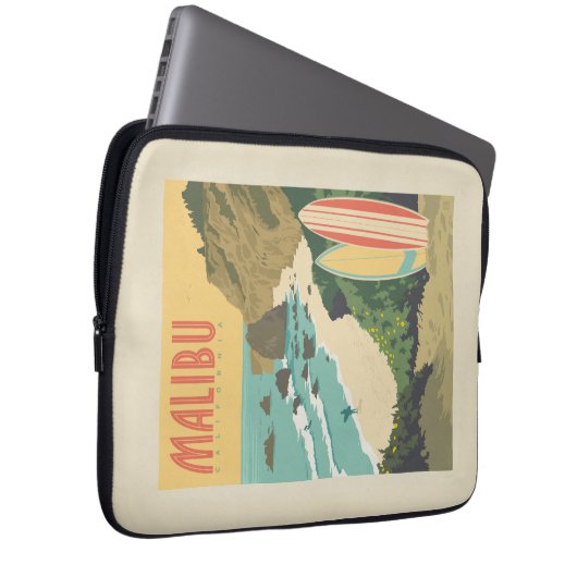 Malibu, Kalifornien Laptopschutzhülle (Vorne Rechts)