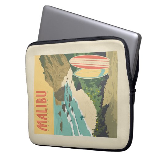 Malibu, Kalifornien Laptopschutzhülle (Vorderseite Links)