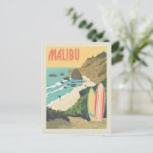 Malibu, Kalifornien Postkarte (Stehend Vorderseite)