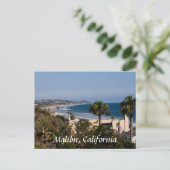 Malibu, Kalifornien Postkarte (Stehend Vorderseite)