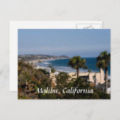 Malibu, Kalifornien Postkarte (Vorne/Hinten)