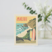 Malibu, Kalifornien Postkarte (Stehend Vorderseite)