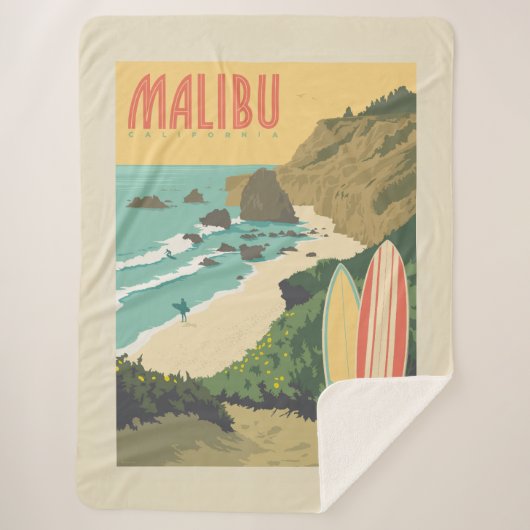 Malibu, Kalifornien Sherpadecke (Vorderseite)