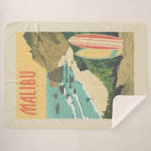 Malibu, Kalifornien Sherpadecke (Vorderseite (Horizontal))