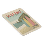 Malibu, Kalifornien - Sonne, Sand und Surf Magnet (Rechte Seite)