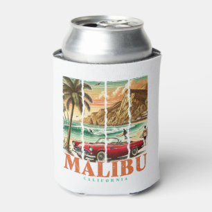 Malibu Kalifornien - Sportwagen bei landschaftlich Dosenkühler