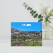 Malibu, kalifornische Postkarte (Stehend Vorderseite)