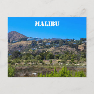 Malibu, kalifornische Postkarte