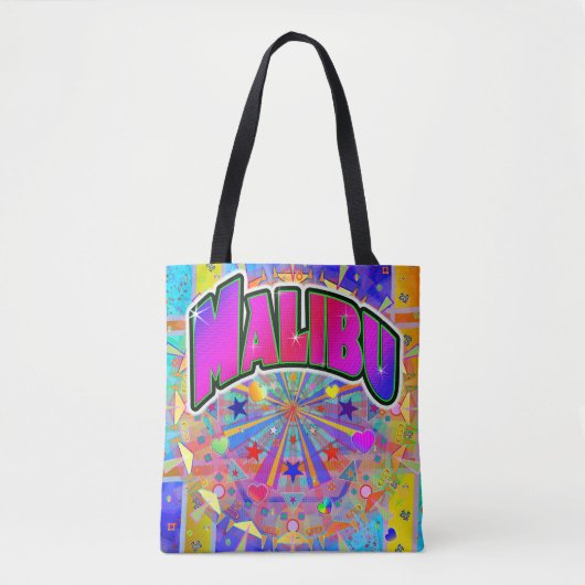 Malibu Kosmische Einheit Totasche Tasche (Vorderseite)