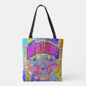 Malibu Kosmische Einheit Totasche Tasche (Rückseite)