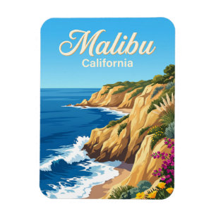 Malibu-Küste Kalifornien Magnet
