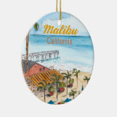 Malibu Los Angles California Ornament (Rechts)