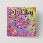 Malibu Lucky Golden Button (Vorderseite)