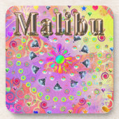 Malibu Lucky Golden Untersetzer (Vorderseite)