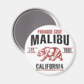 Malibu Magnet (Vorderseite/Rückseite)