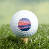 Malibu, malerisches Foto CA Golfball (Insitu T-Shirt)
