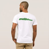 Malibu-Mann-Grün T-Shirt (Schwarz voll)