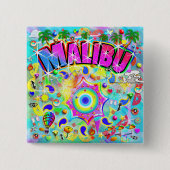 Malibu Mystic Dance Button (Vorderseite)