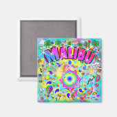 Malibu Mystic Dance Magnet (Vorderseite/Rückseite)
