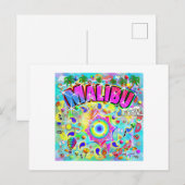Malibu Mystic Dance Postkarte (Vorne/Hinten)
