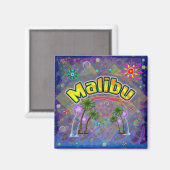 Malibu Noble Voyage Magnet (Vorderseite/Rückseite)