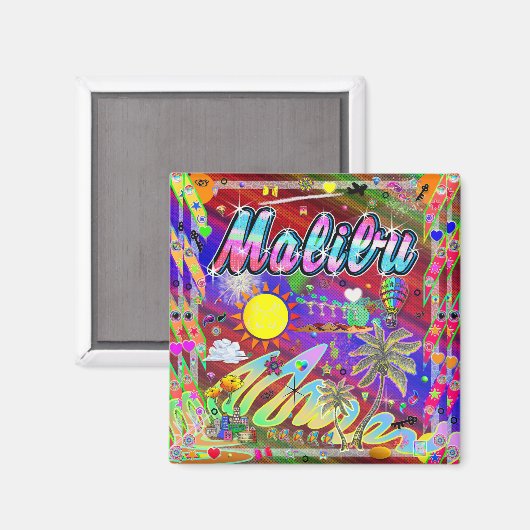 Malibu Nu Era Magnet (Vorderseite/Rückseite)