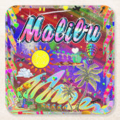 Malibu Nu Era Untersetzer (Vorderseite)
