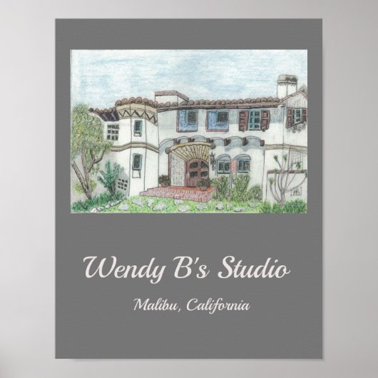 Malibu Poster (Vorne)