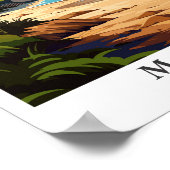 Malibu Poster (Ecke)